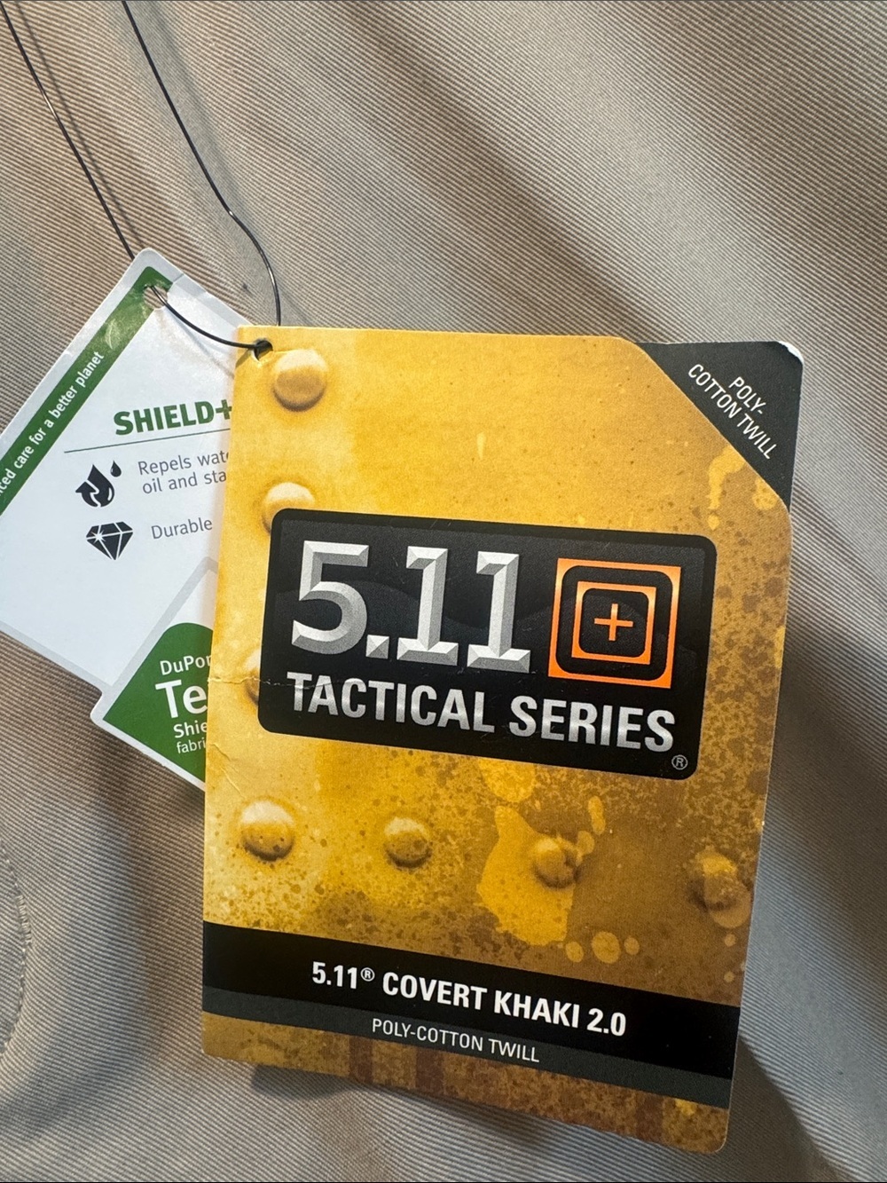 5.11 Tactical Covert Khaki Men’s Work Pants-40X32 - Picture 4 of 7